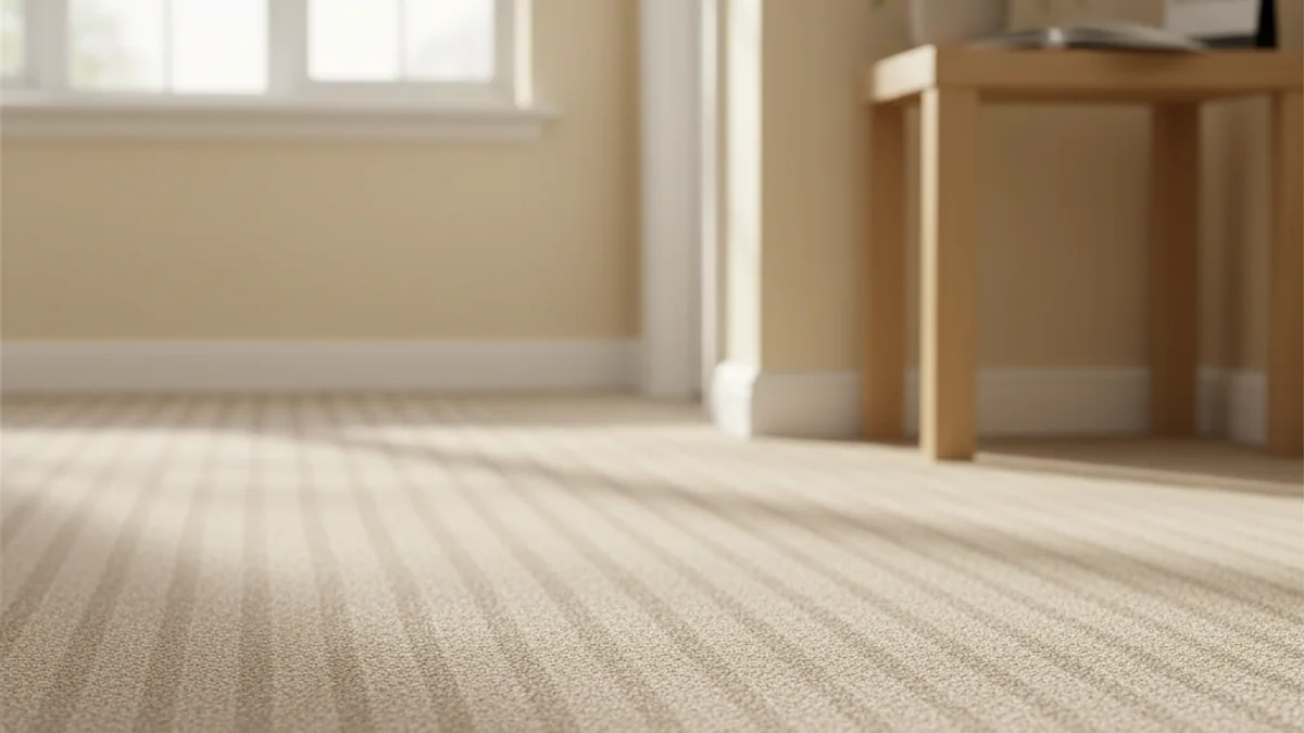 Clean home hallway carpet — fair booking and cancellation terms with That Carpet Guy